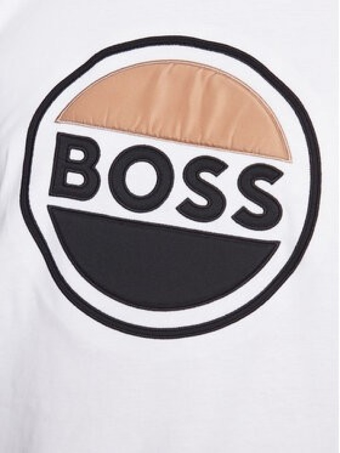 Boss T-Shirt 50496223 Biały Regular Fit