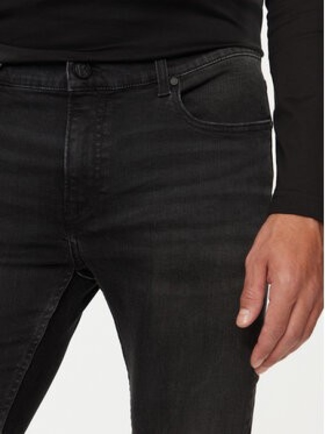 KARL LAGERFELD Jeansy 265801 544835 Czarny Slim Fit