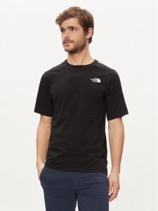 The North Face T-Shirt NF0A87NU Czarny Regular Fit