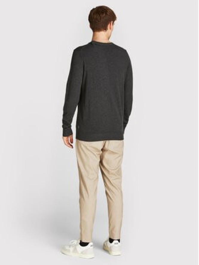 Jack&Jones Sweter Emil 12208365 Szary Regular Fit