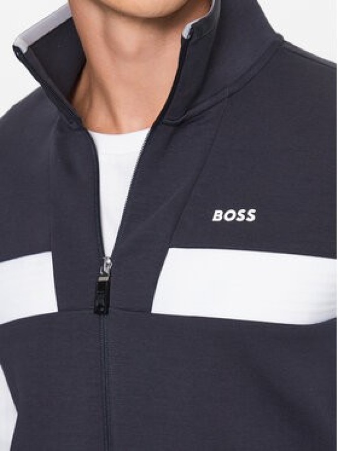 Boss Bluza 50493470 Granatowy Regular Fit