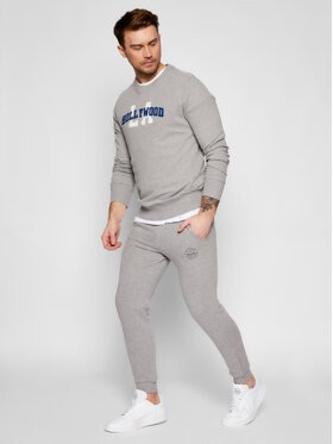 Jack&Jones Spodnie dresowe Gordon 12165322 Szary Regular Fit