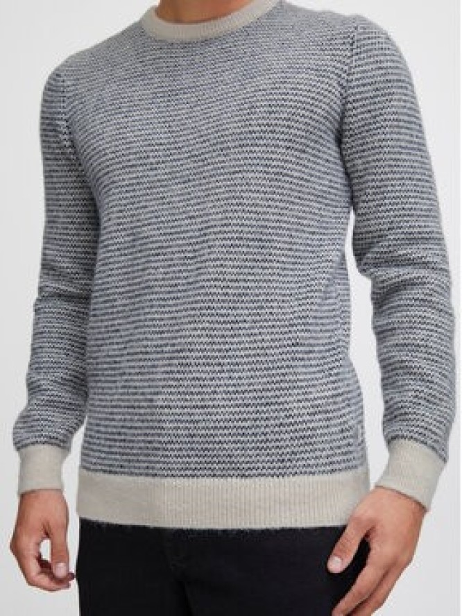 Casual Friday Sweter 20504895 Écru Regular Fit