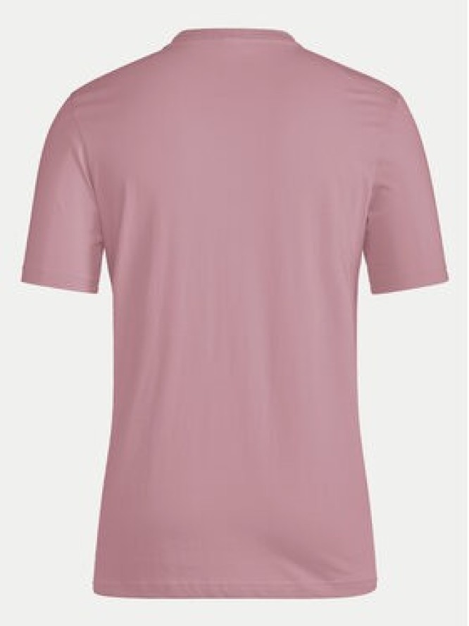 adidas T-Shirt Essentials Small Logo IX0120 Różowy Regular Fit