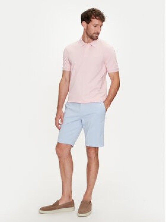 Boss Szorty materiałowe Slice-Short 50512524 Błękitny Slim Fit