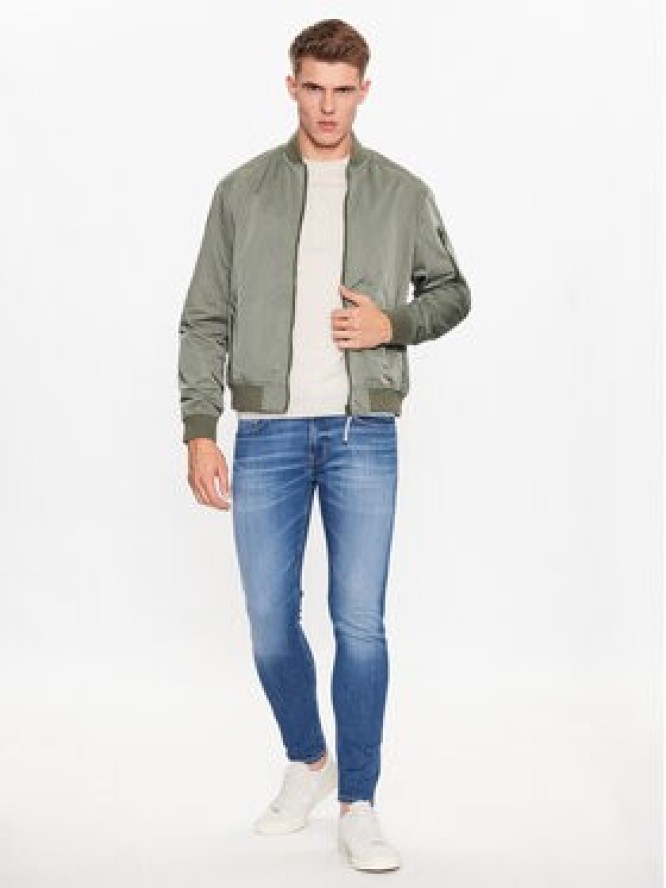 Pepe Jeans Jeansy Finsbury PM206321 Granatowy Skinny Fit