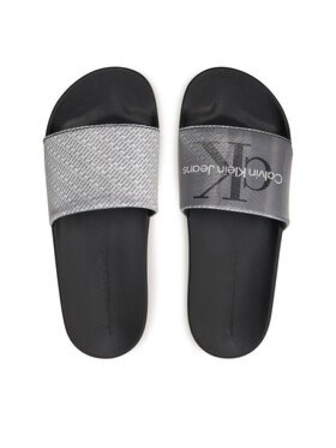 Calvin Klein Jeans Klapki Slide Lenticular YM0YM00953 Czarny