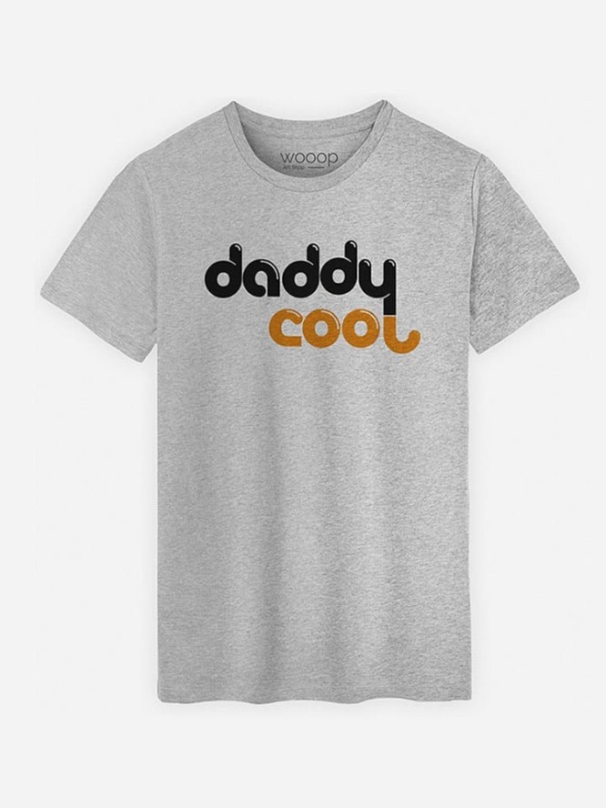 WOOOP Koszulka "Daddy Cool" w kolorze szarym rozmiar: XL