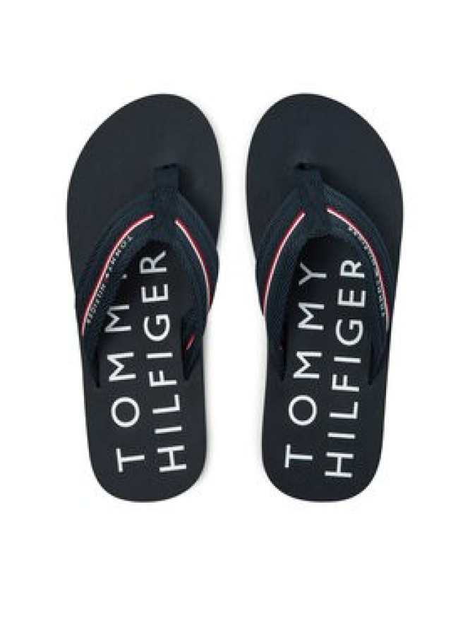 Tommy Hilfiger Japonki Web Beach Sandal FM0FM05340 Granatowy