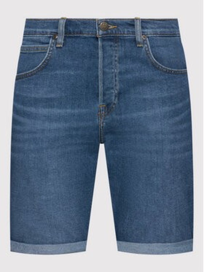 Lee Szorty jeansowe L73EMGLW 112145565 Granatowy Regular Fit