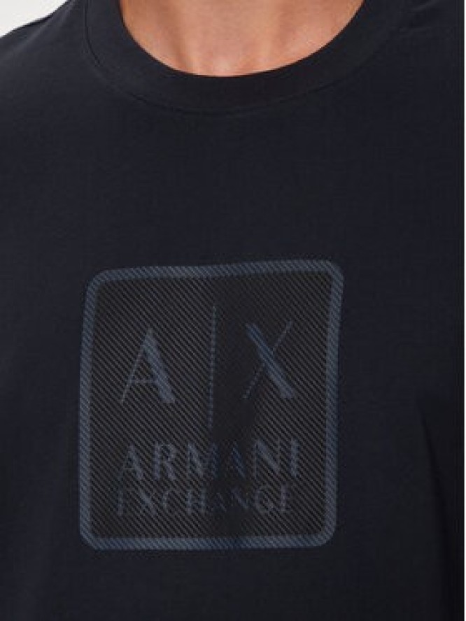 Armani Exchange T-Shirt 6DZTHB ZJ9JZ 1510 Granatowy Regular Fit
