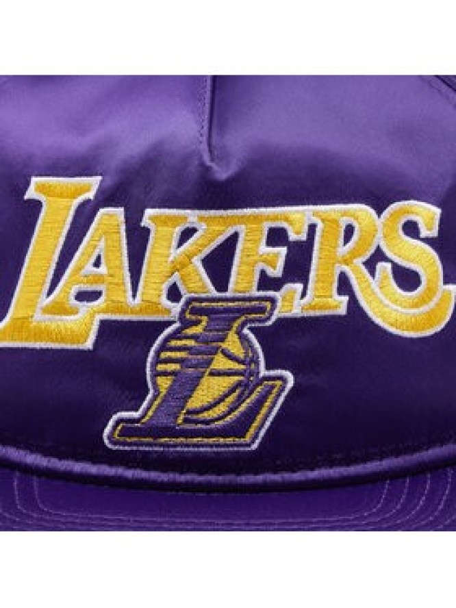 New Era Czapka Nba Patch Retro Golfer Lakers 60364180 Fioletowy