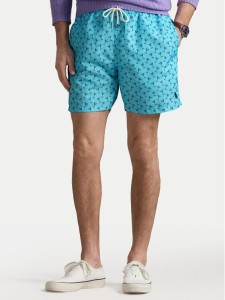 Polo Ralph Lauren Szorty kąpielowe 710963824001 Błękitny Classic Fit
