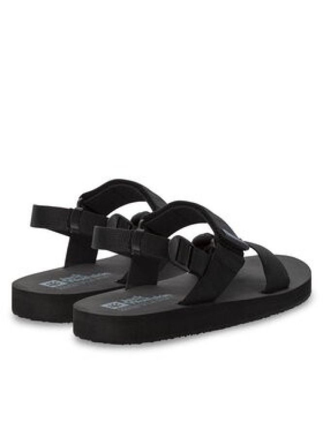 Jack Wolfskin Sandały Urban Entdeckung Belt Sandal 4056711 Czarny