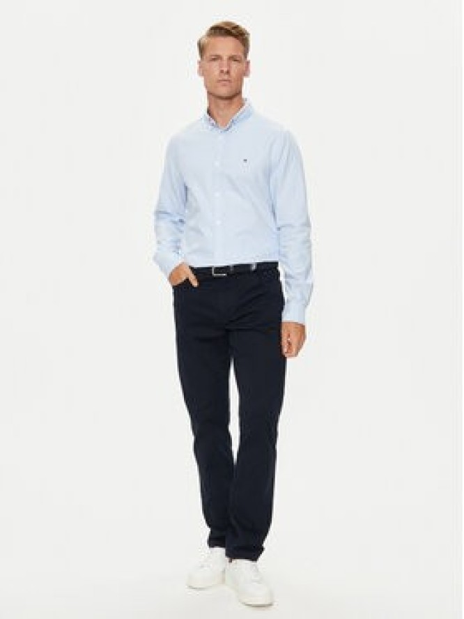 Tommy Hilfiger Koszula MW0MW35769 Błękitny Slim Fit