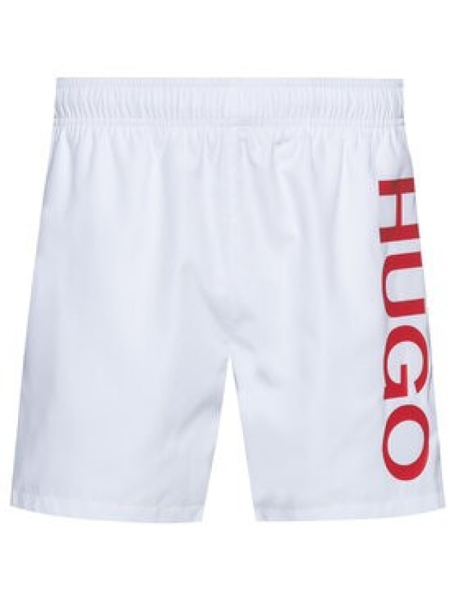 Hugo Szorty kąpielowe ABAS 50429307 Biały Regular Fit