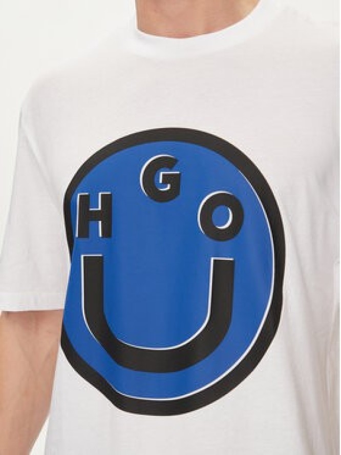 Hugo T-Shirt Nimper 50513189 Biały Regular Fit