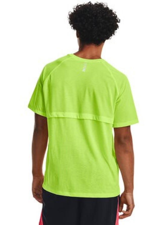 Under Armour T-Shirt UA STREAKER TEE 1361469 Zielony Regular Fit