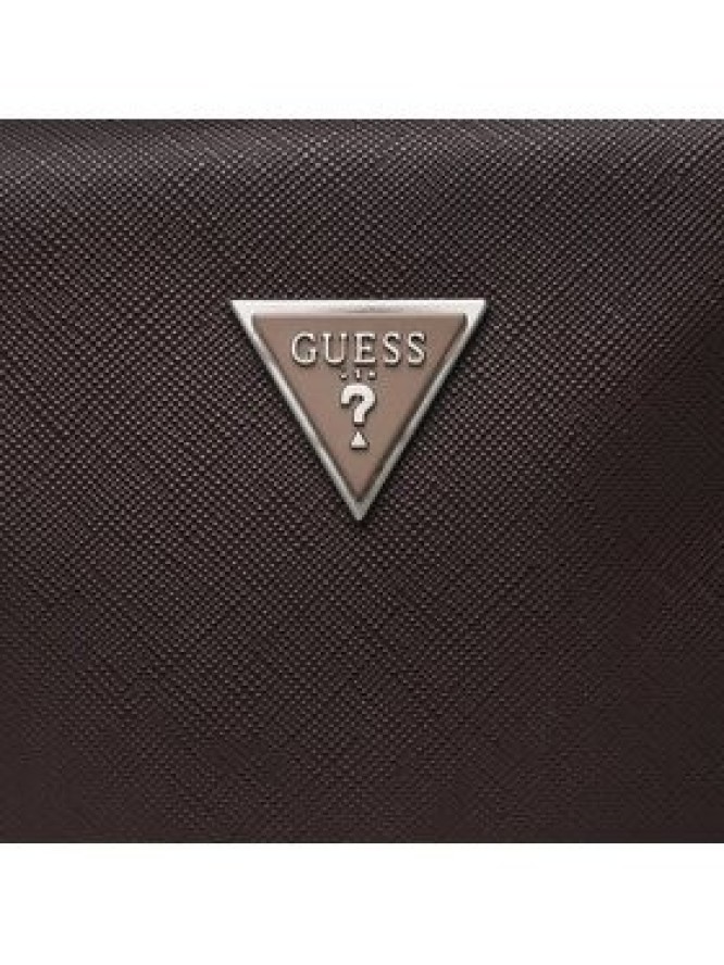 Guess Saszetka Certosa Saffiano Smart Mini Bags HMECSA P3254 Bordowy