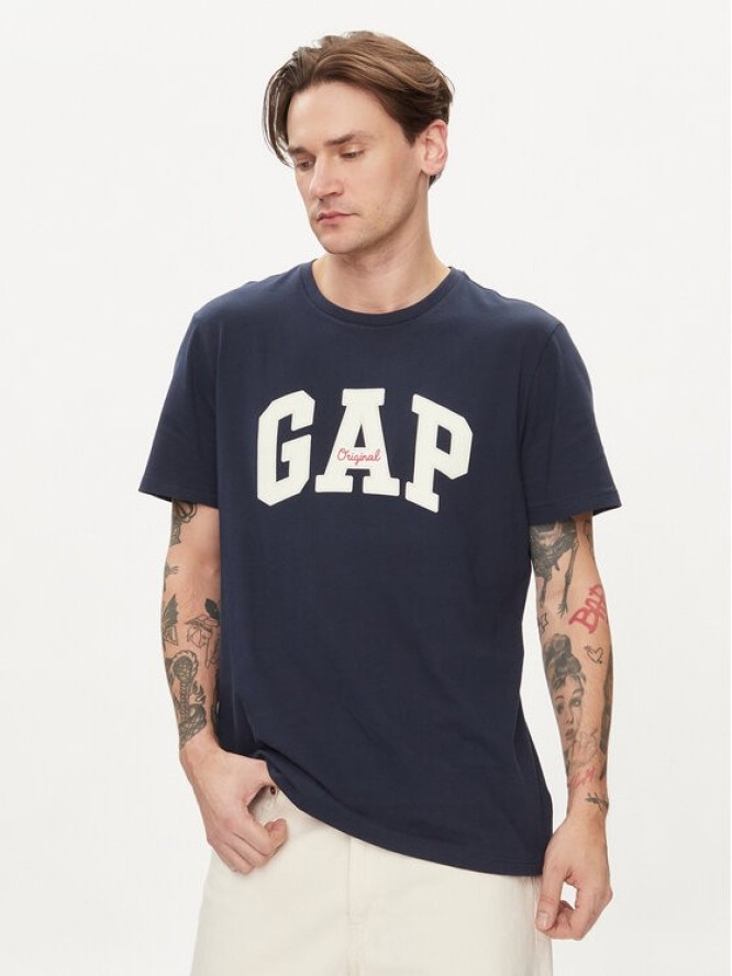 Gap T-Shirt 471777-09 Granatowy Regular Fit