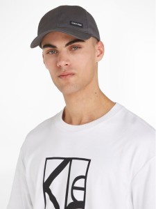 Calvin Klein Czapka z daszkiem Essential Patch Bb Cap K50K510487 Szary