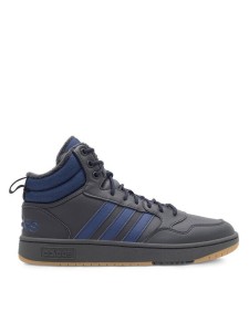 adidas Sneakersy Hoops 3.0 Mid Winter IF2635 Szary