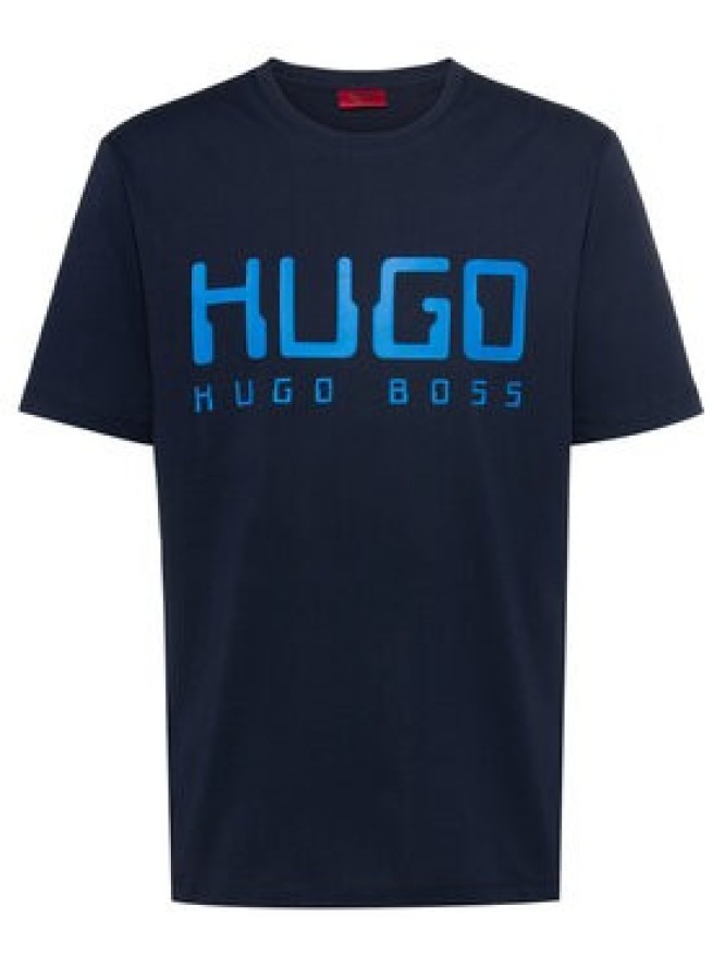 Hugo T-Shirt Dolive203 50430758 Granatowy Regular Fit