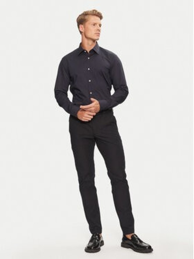 Boss Koszula 50527198 Granatowy Slim Fit