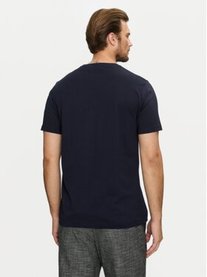 Gant T-Shirt Small Logo 2003248 Granatowy Regular Fit