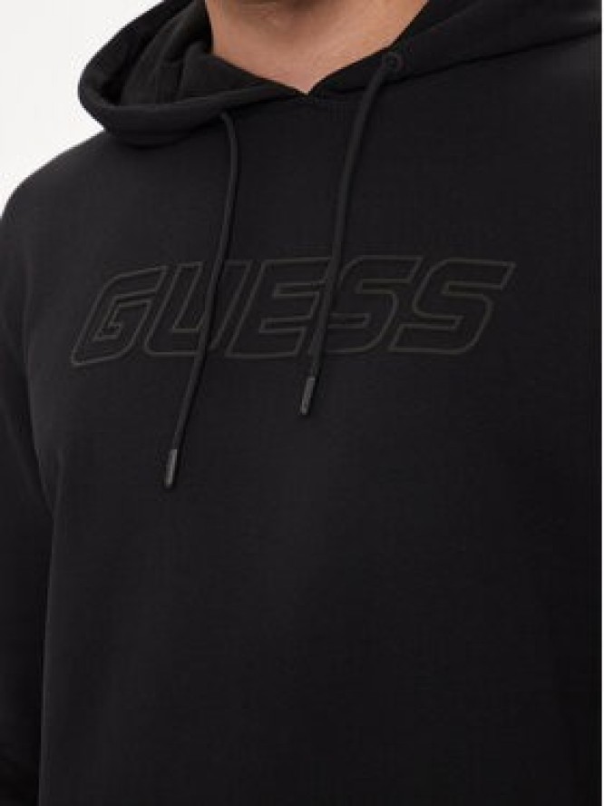 Guess Bluza Aldwin Z4YQ12 KAIJ1 Czarny Regular Fit