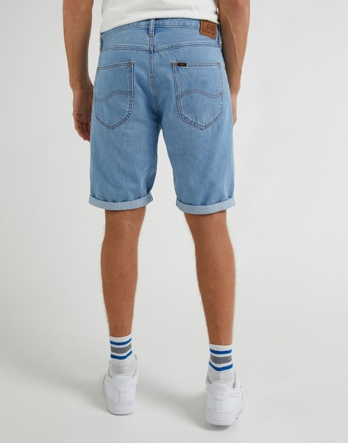 LEE 5 POCKET SHORT MĘSKIE SZORTY SPODENKI MELLOW LIGHT L73MHVB71