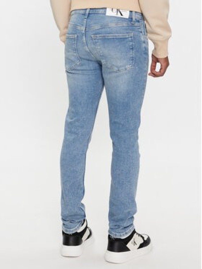 Calvin Klein Jeans Jeansy J30J324585 Niebieski Skinny Fit