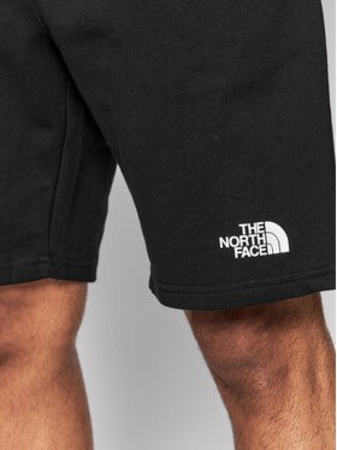 The North Face Szorty sportowe Stand NF0A3S4E Czarny Regular Fit