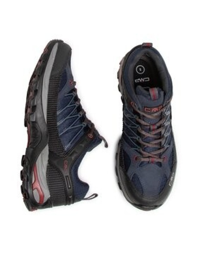 CMP Trekkingi Rigel Low Trekking Shoes Wp 3Q54457 Granatowy