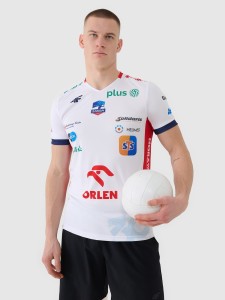 Koszulka meczowa replika domowa z sezonu 2024/25 męska 4F x Zaksa Kędzierzyn Koźle - multikolor