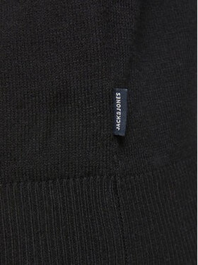 Jack&Jones Sweter Emil 12189339 Czarny Regular Fit