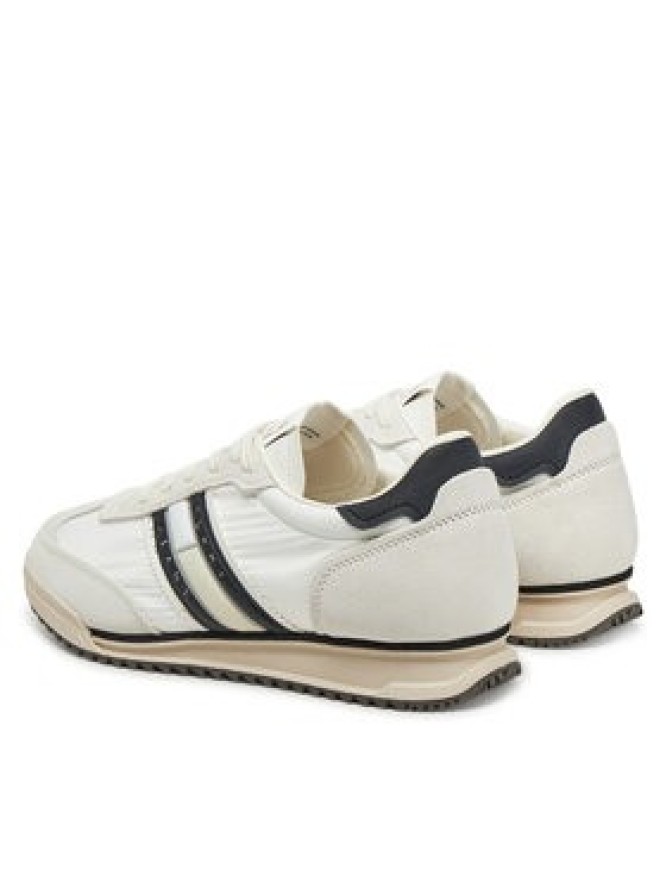 Tommy Jeans Sneakersy Tjm Retro Runner Cleated EM0EM01527 Biały