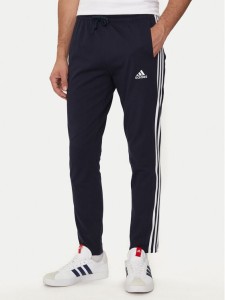 adidas Spodnie dresowe Essentials IC0045 Granatowy Regular Fit