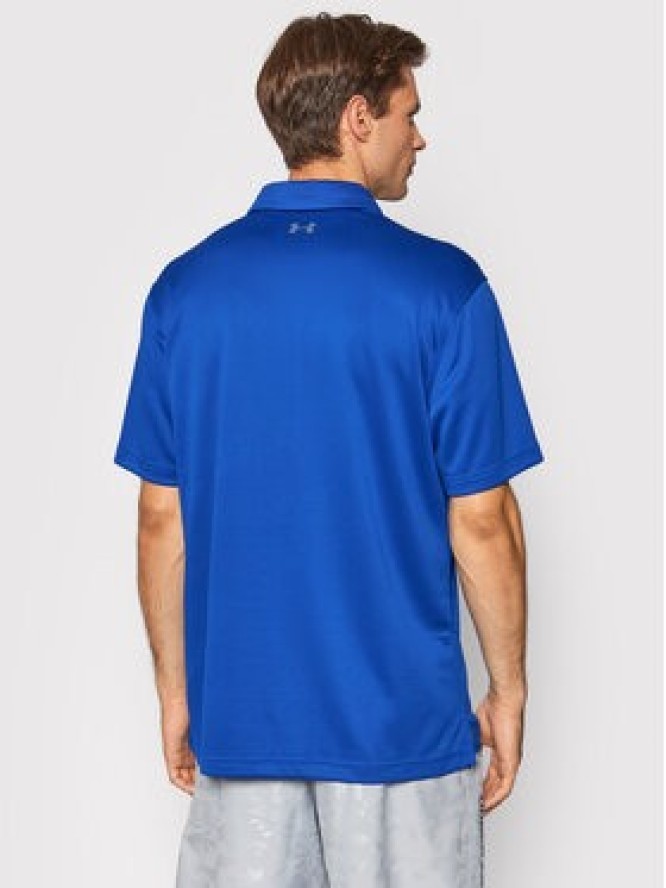 Under Armour Polo Ua Tech 1290140 Niebieski Loose Fit