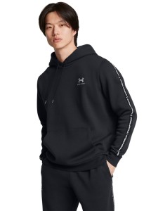 Bluza dresowa męska Under Armour UA Icon Fleece Hd Taping - czarna