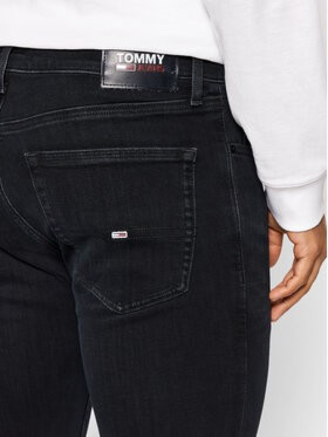 Tommy Jeans Jeansy Scanton DM0DM09561 Czarny Slim Fit