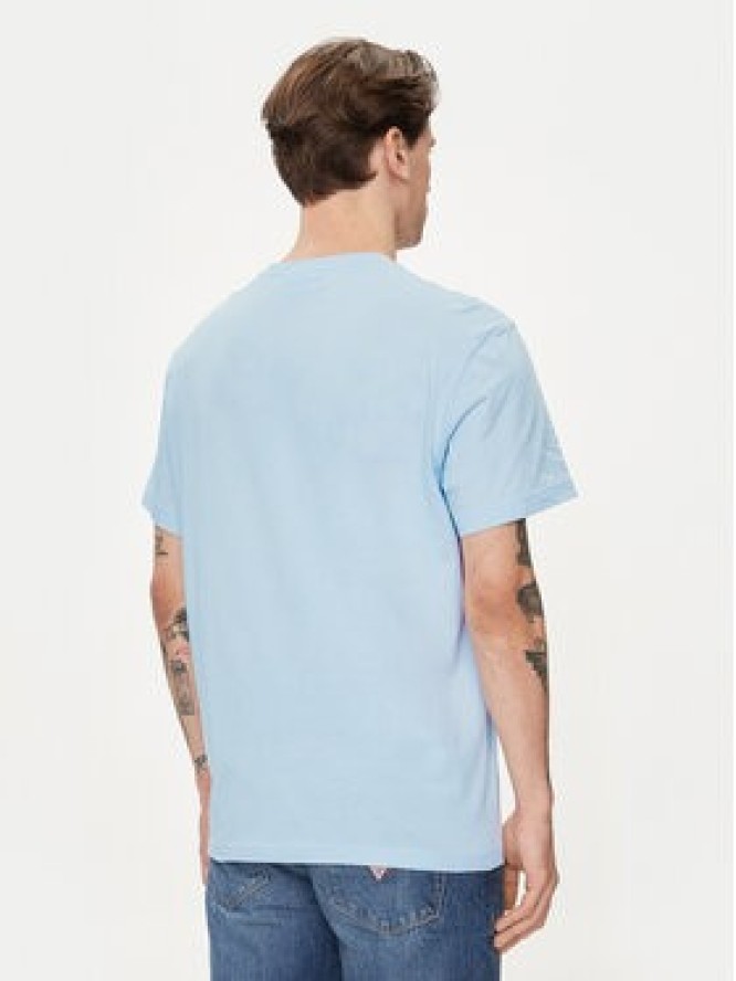 Lacoste T-Shirt TH2038 Błękitny Regular Fit