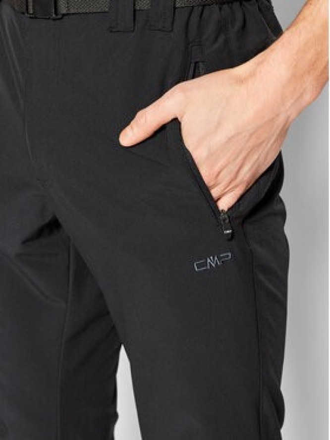 CMP Spodnie outdoor 3T51547 Czarny Regular Fit