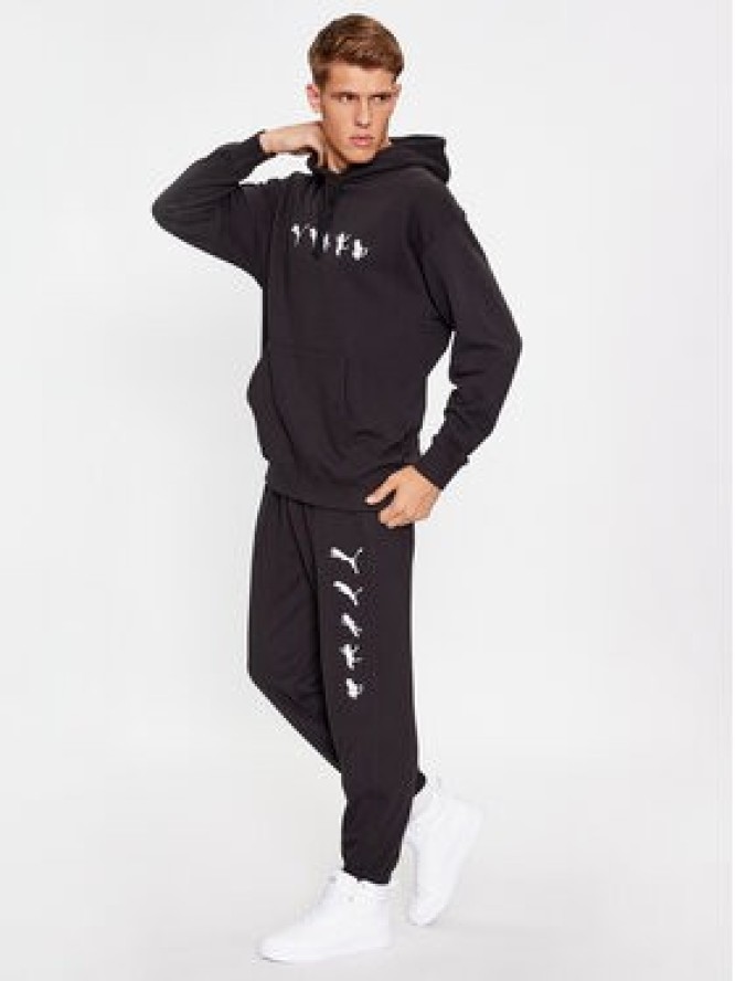 Puma Spodnie dresowe Puma X Ripndip 622199 Czarny Relaxed Fit