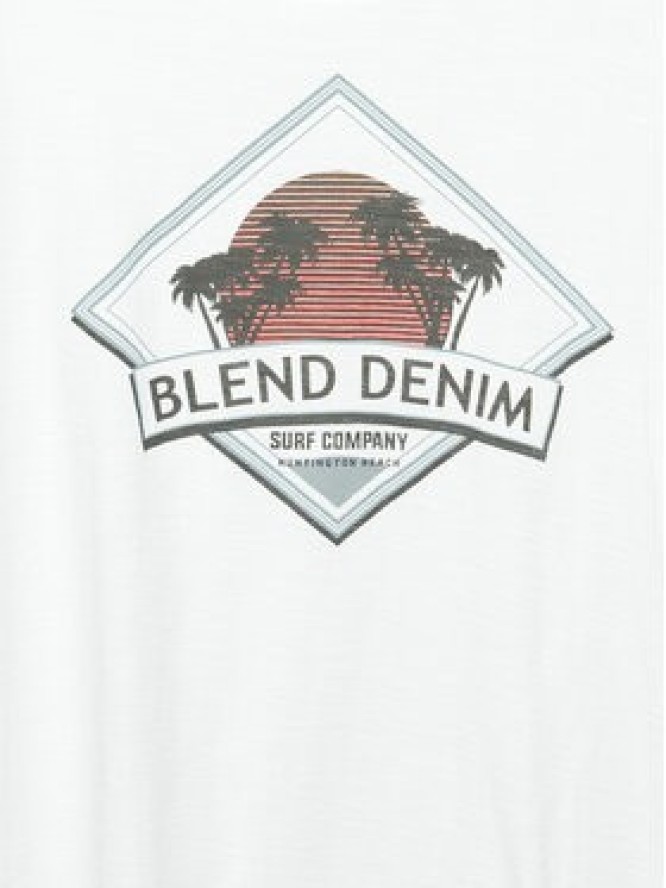 Blend T-Shirt 20715306 Biały Regular Fit