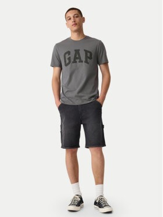 Gap T-Shirt 856659-12 Szary Regular Fit