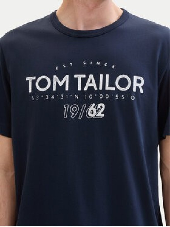 Tom Tailor T-Shirt 1041871 Granatowy Regular Fit