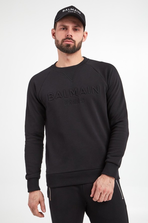 Bluza męska z logo BALMAIN