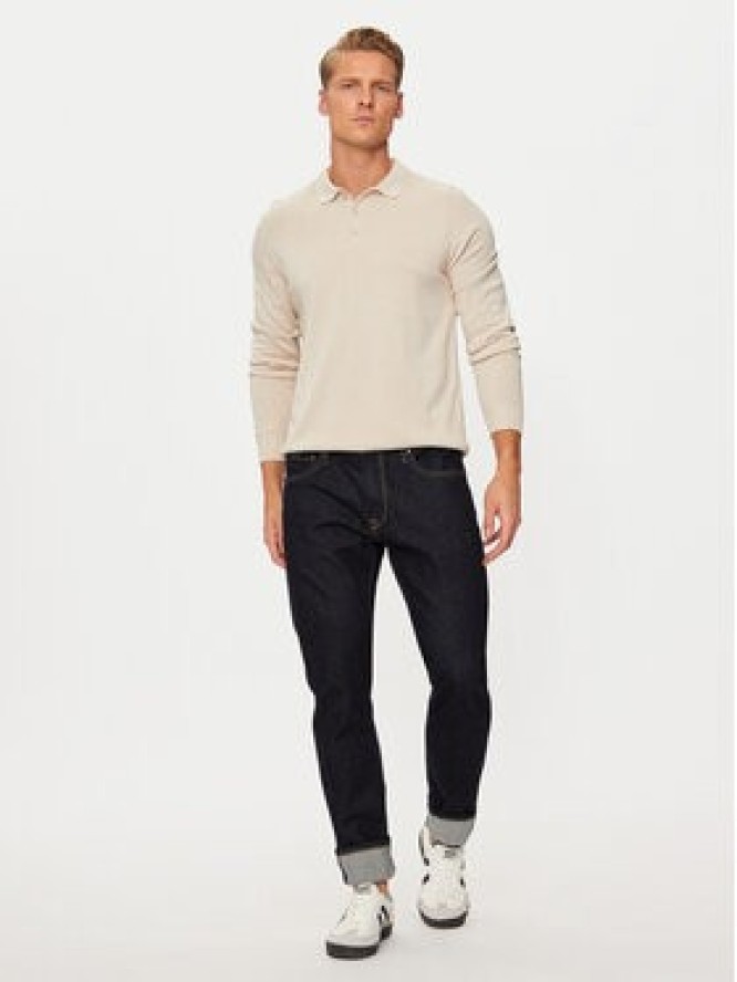 Jack&Jones Sweter Fred 12258582 Beżowy Regular Fit