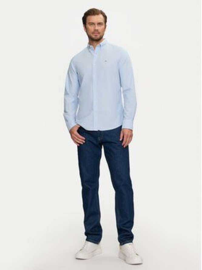 Gant Koszula 3000202 Błękitny Slim Fit